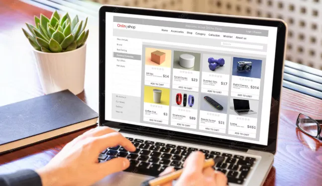 Custom E-commerce Website Development
